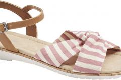 Růžovo-béžové sandály Graceland
