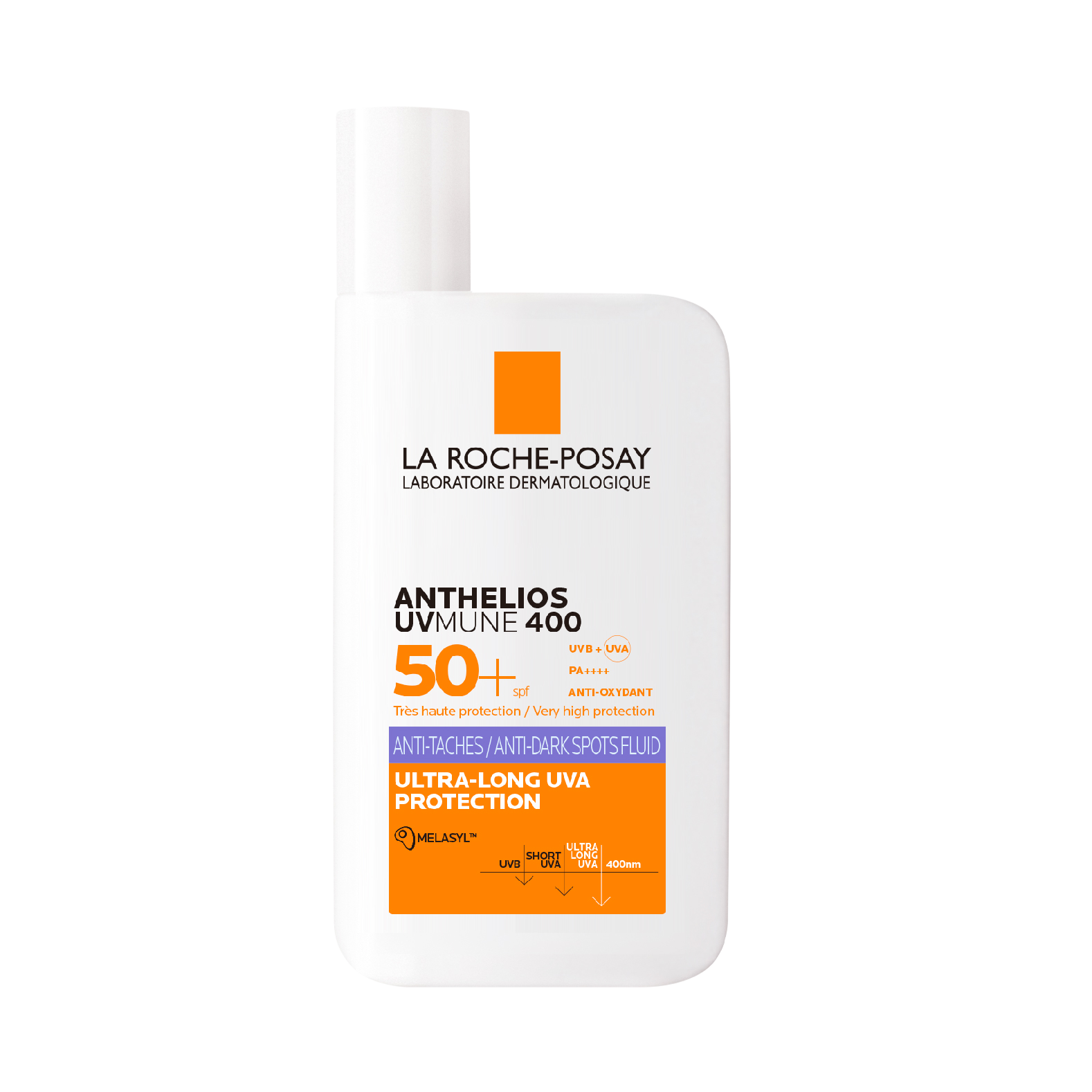 Anthelios UVMUNE 400 Fluid SPF 50+ La Roche-Posay, lékárny – 699 Kč