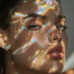 Prismatic Face Close-Up