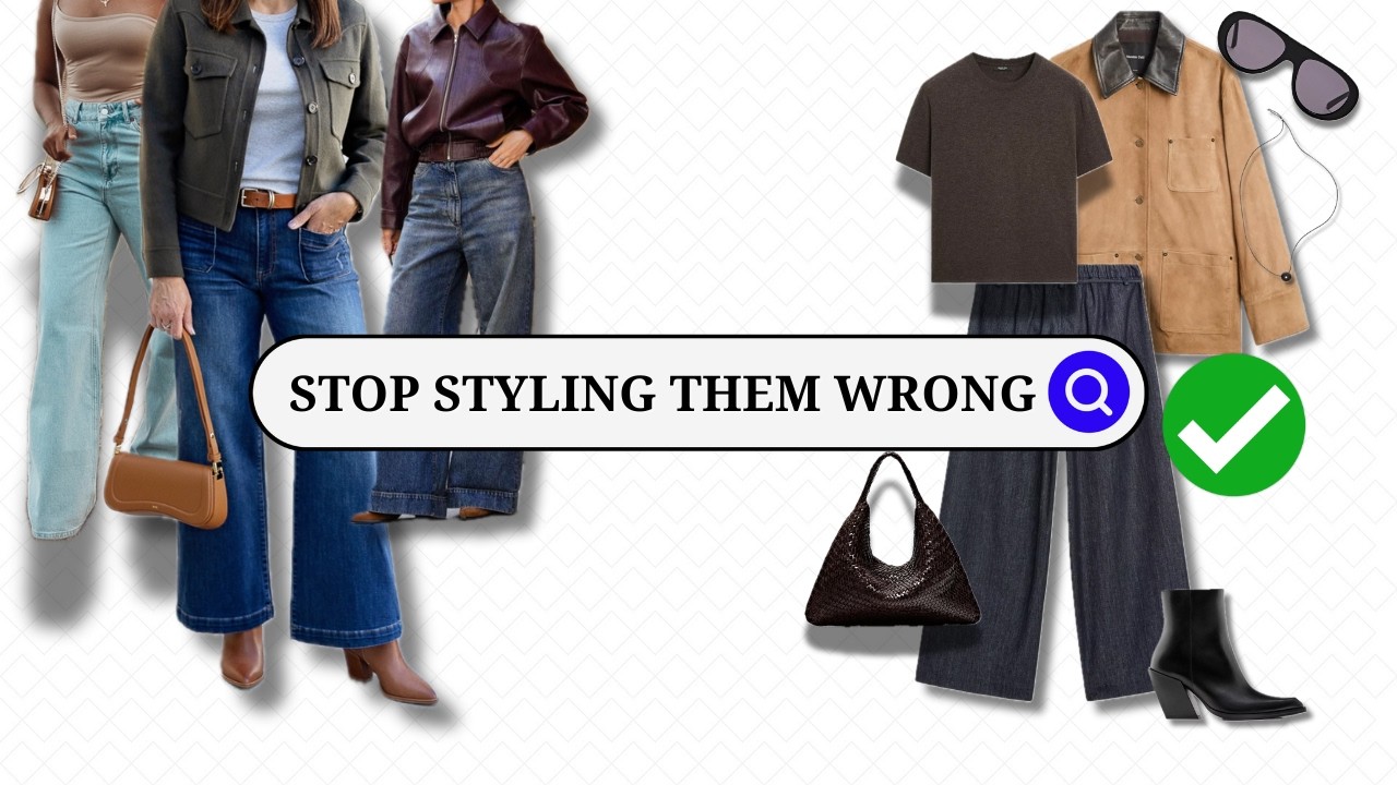 Video preview: Stop Styling Wide-Leg Jeans Wrong: Complete Guide 2025–2026 (Women 40+)