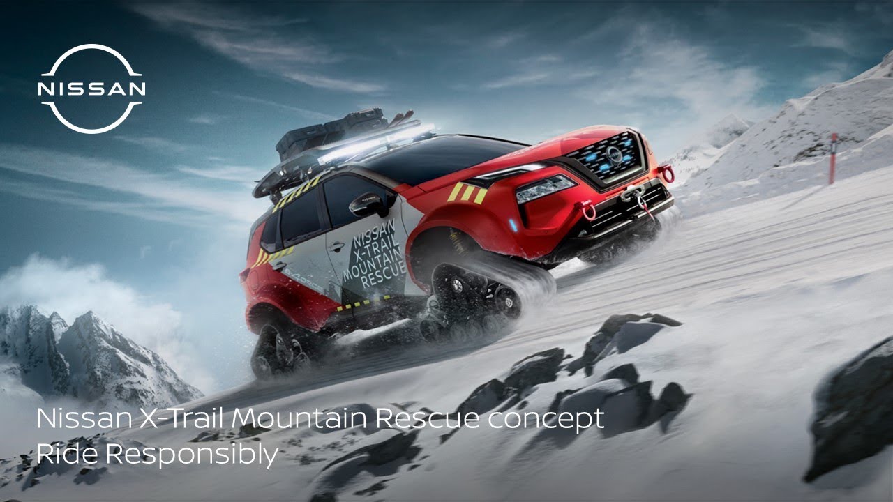Video preview: Nissan X-Trail Mountain Rescue concept with e-4ORCE: Ride Responsibly